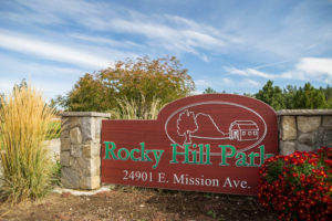 Rocky Hill Park Entry Sign